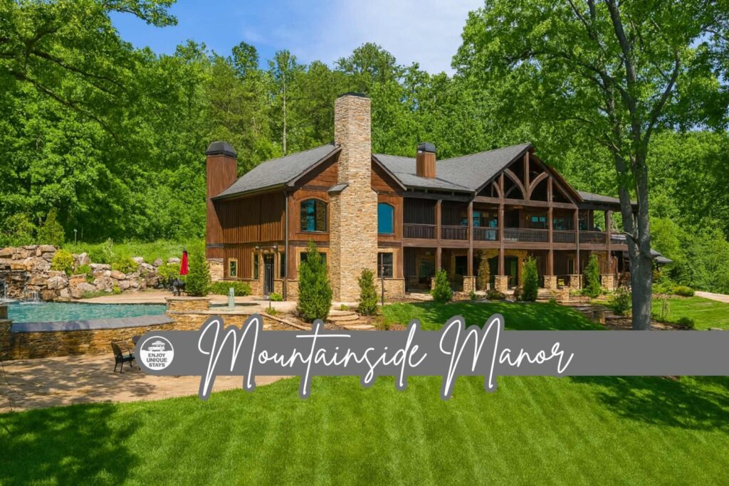 Mountainside Manor l Custom pool & movie theater! Main Image