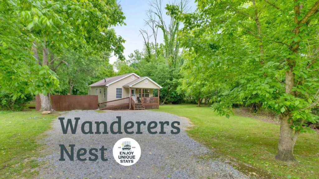 Wanderers Nest with a hot tub! Main Image