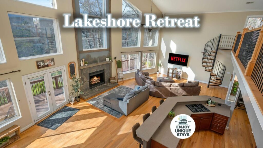 Lakeshore Retreat with Lake Lanier views & hot tub Main Image