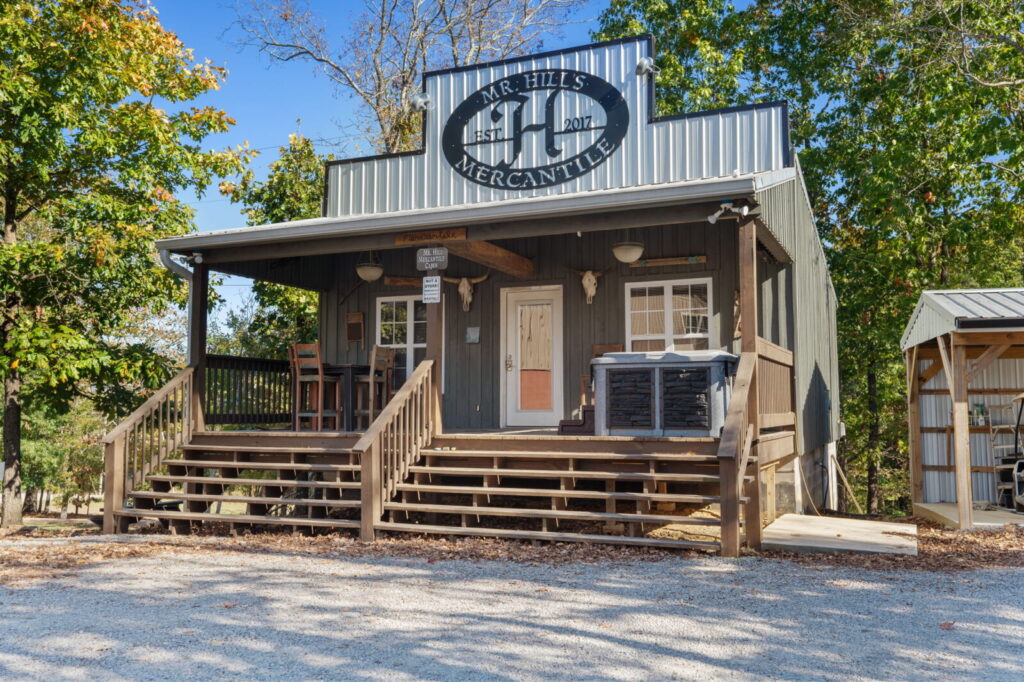 Mr Hills Mercantile Cabin with a hot tub Main Image
