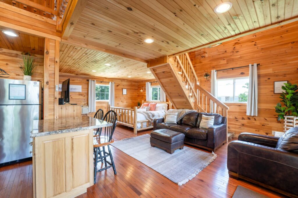 Cloud 9 Cabin with an indoor pool, hot tub, & fire pit! Main Image