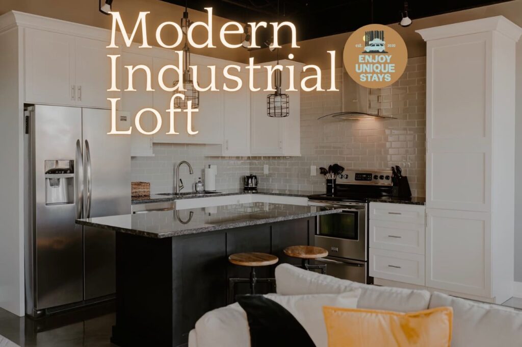 Modern Industrial Loft for Two Main Image