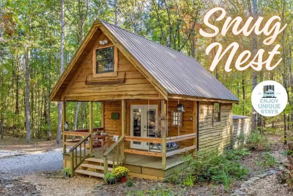 The Snug Nest Nestled in Canopy Woods Main Image