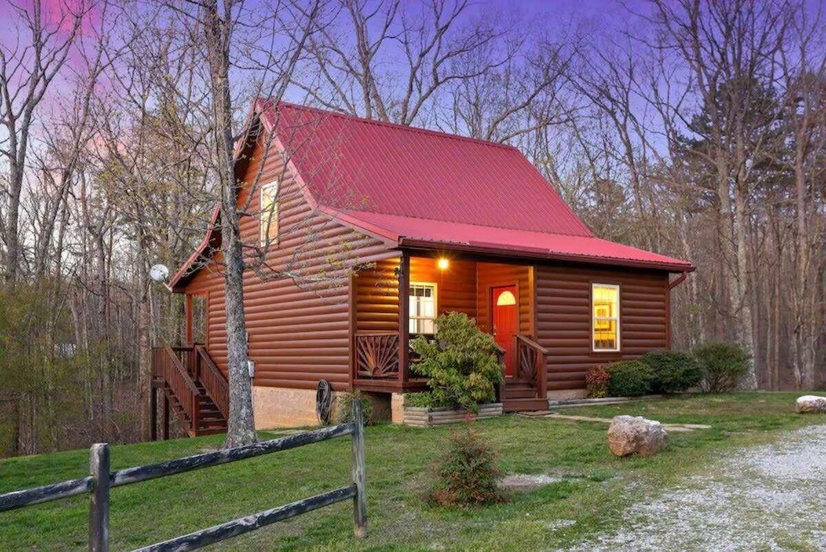 Our beautiful cabin  The Loose Moose