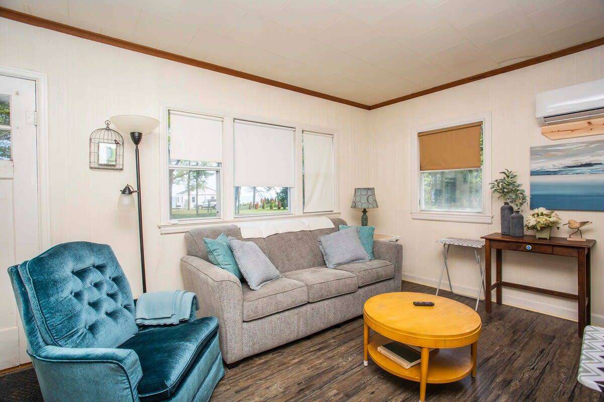 Lake Huron Cottage Living room