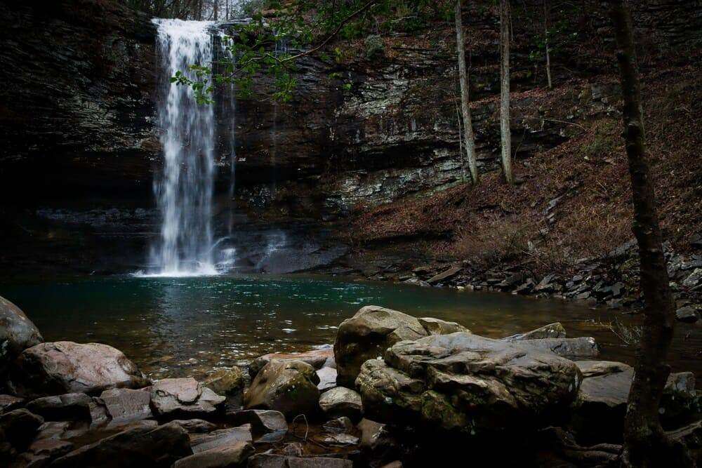 waterfall in Chattanooga