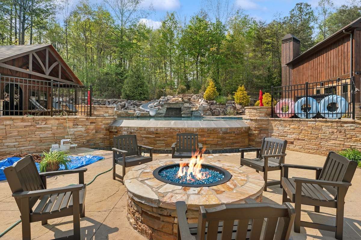 Mountainside Manor l Custom pool & movie theater!