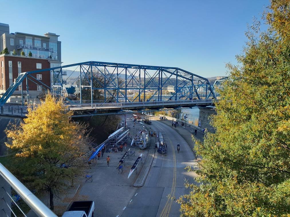 Walnut Street Bridge over the Tennessee River in Chattanooga