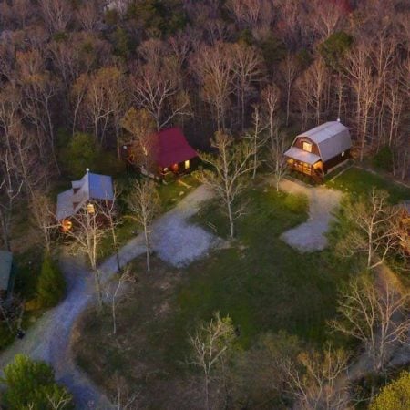 All five cabins Enjoy Unique Stays