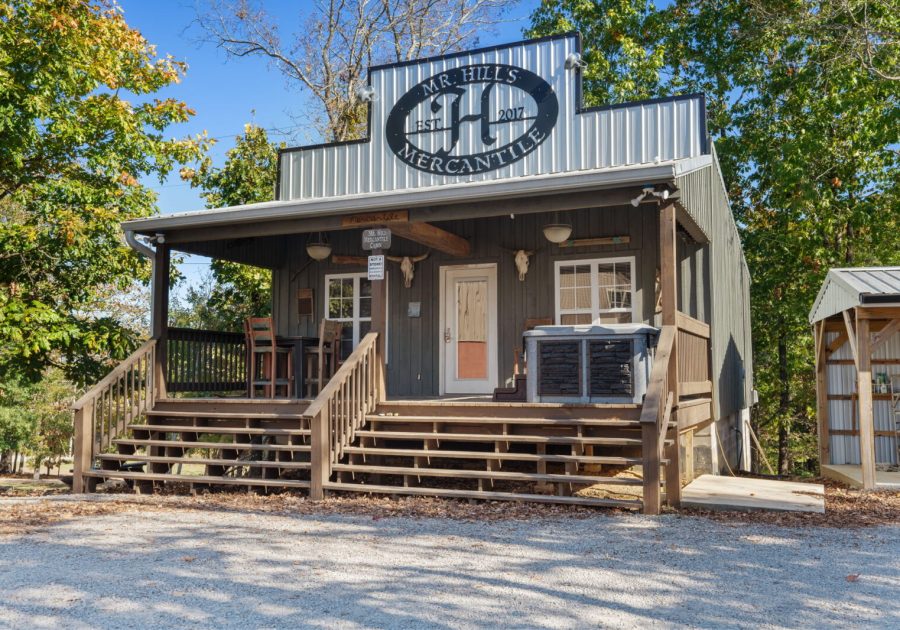 Mr Hills Mercantile Cabin with a hot tub Main Image