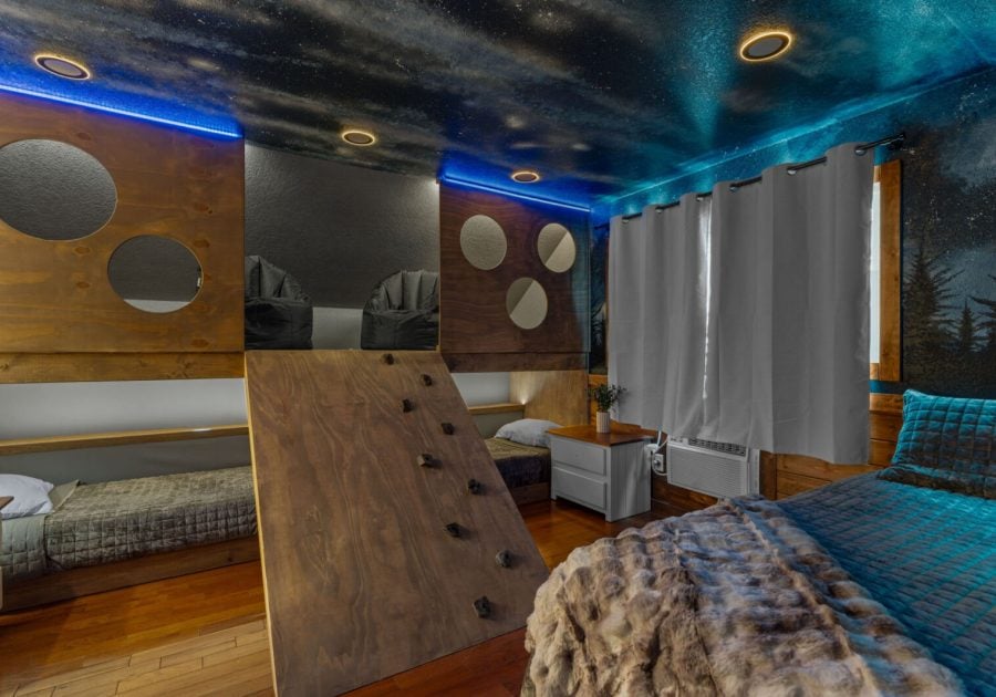 Wood Haven Cabin with a hot tub, fire pit, & indoor pool! Main Image