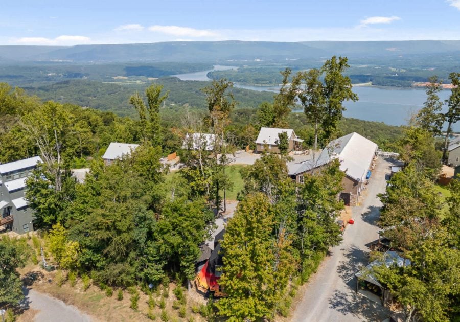 This is IT Cabin with a hot tub, fire pit, & indoor pool! Main Image
