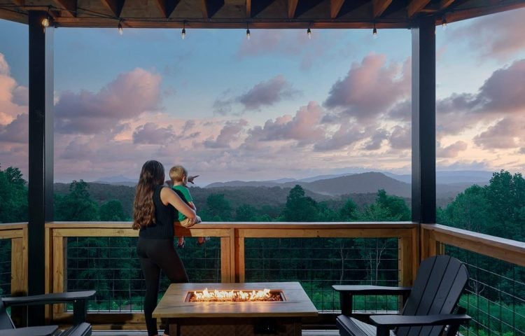 Mountain Moonlight at Saluda Mountain Retreats! Main Image